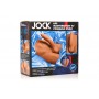 JOCK - Ass Masturbator with Posable Dildo - Medium Tone