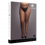 Le Desir - Panty with Small Fishnet Structure - Black