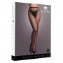 Le Desir - Panty with Small Fishnet Structure - Black
