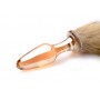 TAILZ - Fox Tail Glass Anal Plug - Orange with Faux Fur Tail TAILZ - Fox Tail Glass Anal Plug - Orange with Faux Fur Tail