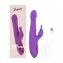 Teazers – Thrusting, Warming Rabbit Vibrator – Purple
