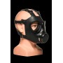 Silikona inhalācijas gāzmaska ar aromāta pudeli, unisex, melnbalta, viens izmērs, XR Brands