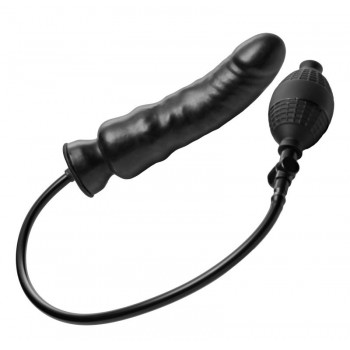 XR Brands - Renegade Inflatable Dildo - Black XR Brands - Renegade Inflatable Dildo - Black