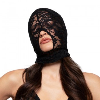 Bedroom Fantasies - Lace BDSM Mask - Black Bedroom Fantasies - Lace BDSM Mask - Black
