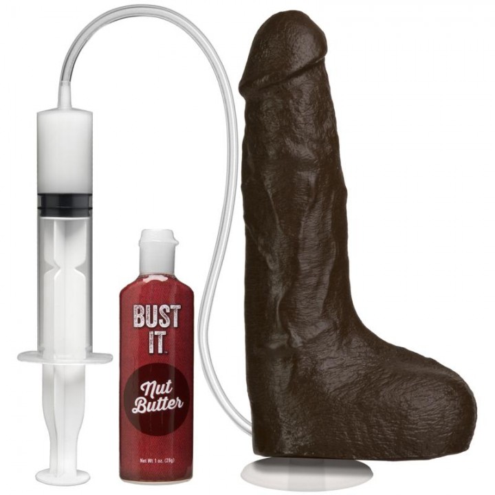 Bust It - Squirting Realistic Cock - Chocolate