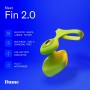 Dame - Fin 2.0 Finger Vibrator - Citrus Dame - Fin 2.0 Finger Vibrator - Citrus