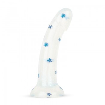 Dildo Collection Blossom Bliss Dildo – Blue Glitter Design 19 cm Dildo Collection Blossom Bliss Dildo – Blue Glitter Design 19 cm