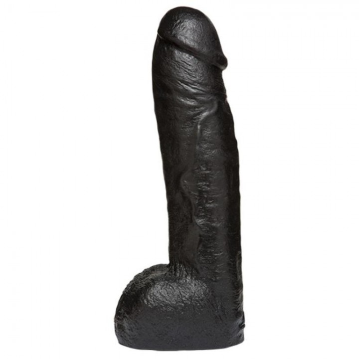 Doc Johnson - VacULock CodeBlack Realistic Dildo - Black