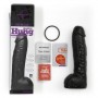 Doc Johnson - VacULock CodeBlack Realistic Dildo - Black