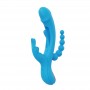 HoneyPlayBox - Trilux Kinky Finger Rabbit Vibrator - Blue