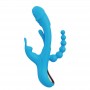 HoneyPlayBox - Trilux Kinky Finger Rabbit Vibrator - Blue