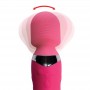 INMI - Ultra Thrust-Her Vibrating Silicone Wand - Pink