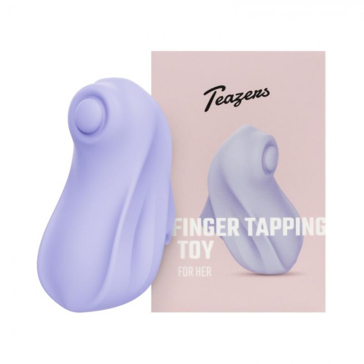 Teazers - Finger Vibrator Tapping Toy - Purple Teazers - Finger Vibrator Tapping Toy - Purple