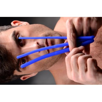 XR Brands - Invasion Silicone Urethral Sound Trainer Set - Blue