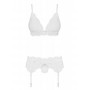 Seksualių apatinių komplektas 810-SEG-2 Obsessive, baltas Seksualių apatinių komplektas 810-SEG-2 Obsessive, baltas