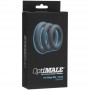 Doc Johnson - OptiMALE 3 C-Ring Set Thick - Grey Doc Johnson - OptiMALE 3 C-Ring Set Thick - Grey