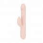 Good Vibes Only - Thrusting Vibrator - Soft Silicone - Pink