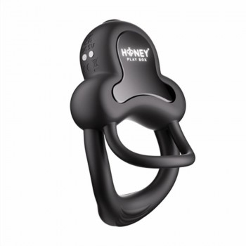 HoneyPlayBox - Anello-App-Controlled Vibrating Double Cock Ring & Clitoris