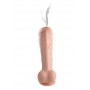 Loadz - Vibrating Squirting Dildo - 8.5 Inch & Light Tone