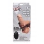 Loadz - Vibrating Squirting Dildo - 8.5 Inch & Light Tone