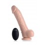 Loadz - Vibrating Squirting Dildo - 8.5 Inch & Light Tone