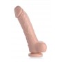 Loadz - Vibrating Squirting Dildo - 8.5 Inch & Light Tone