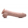 Loadz - Vibrating Squirting Dildo - 8.5 Inch & Light Tone