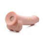 Loadz - Vibrating Squirting Dildo - 8.5 Inch & Light Tone