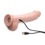 Loadz - Vibrating Squirting Dildo - 8.5 Inch & Light Tone