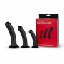 Nexus - Dilator Set Silicone Anal Dildos - Black Nexus - Dilator Set Silicone Anal Dildos - Black