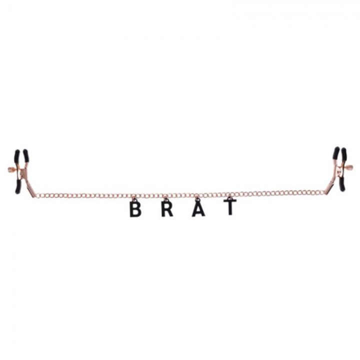 Sportsheets - Sex & Mischief Brat Charmed Nipple Clamps Sportsheets - Sex & Mischief Brat Charmed Nipple Clamps