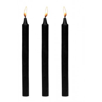 XR Brands - Dark Drippers Fetish Drip Candles - Black XR Brands - Dark Drippers Fetish Drip Candles - Black