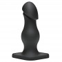 Doc Johnson - TitanMen The Rumpy Buttplug - Black Doc Johnson - TitanMen The Rumpy Buttplug - Black