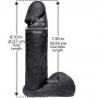 Doc Johnson - VacULock CodeBlack Ultraskyn Dildo - Black Doc Johnson - VacULock CodeBlack Ultraskyn Dildo - Black