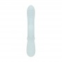 Good Vibes Only - Triple Stimulation Vibe - Soft Silicone - Blue