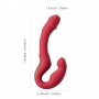HoneyPlayBox - App-Controlled Strapless Couples Vibrator - Red HoneyPlayBox - App-Controlled Strapless Couples Vibrator - Red