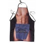 Kitchen apron - Male body with surprise penis Kitchen apron - Male body with surprise penis