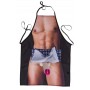 Kitchen apron - Male body with surprise penis Kitchen apron - Male body with surprise penis