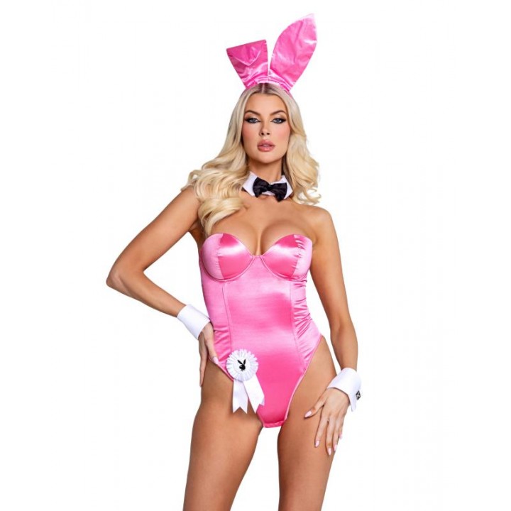 Playboy Lingerie - Classic Playboy Bunny - Pink