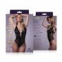 Sensual open crotch body Dewi- black - 2XL Sensual open crotch body Dewi- black - 2XL