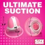 SIZE MATTERS - Rotating Nipple Suckers - 4 Attachments SIZE MATTERS - Rotating Nipple Suckers - 4 Attachments