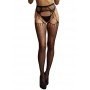 Suspender Pantyhose Shredded black Suspender Pantyhose Shredded black