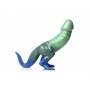 XR Brands - Jurassic Cock Dinosaur Dildo - Green & Blue XR Brands - Jurassic Cock Dinosaur Dildo - Green & Blue