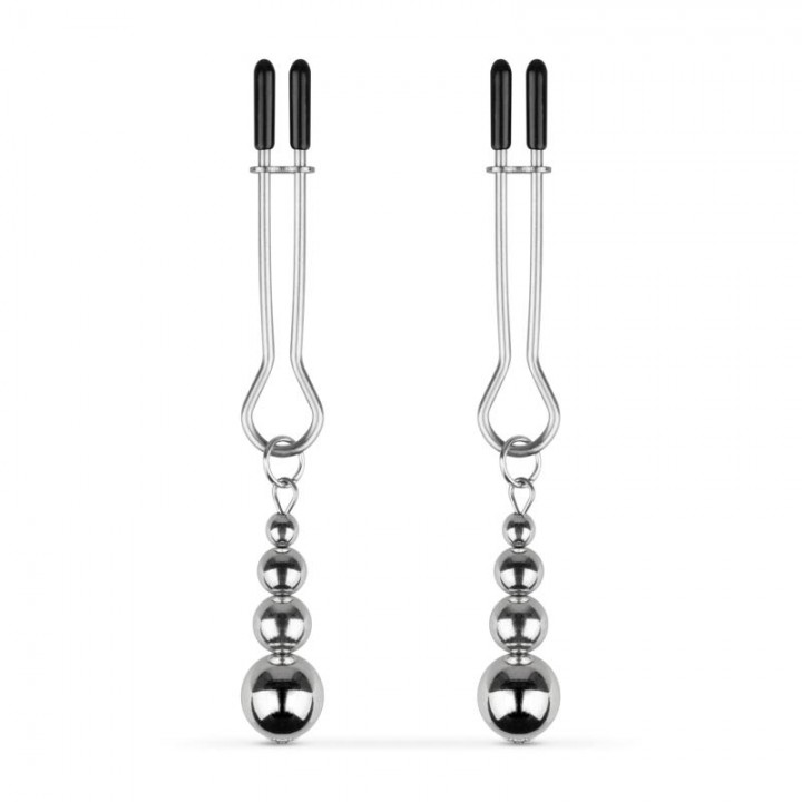 Bedroom Fantasies - Nipple and Clitoris Clamps - Silver Bedroom Fantasies - Nipple and Clitoris Clamps - Silver