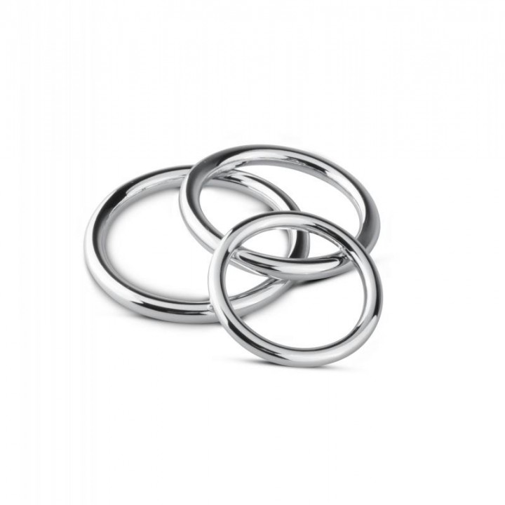 Cock/Ball Ring & Glans Ring Set Cock/Ball Ring & Glans Ring Set