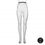 Le Desir - Panty with Big Fishnet Structure - Black