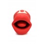 Lickgasm Kiss + Vibrating Kiss Stimulator - Red Lickgasm Kiss + Vibrating Kiss Stimulator - Red