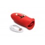 Lickgasm Kiss + Vibrating Kiss Stimulator - Red Lickgasm Kiss + Vibrating Kiss Stimulator - Red