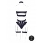 Three-Piece Garter Set - Black