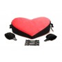 XR Brands - Bondage Pillow - Red & Black XR Brands - Bondage Pillow - Red & Black